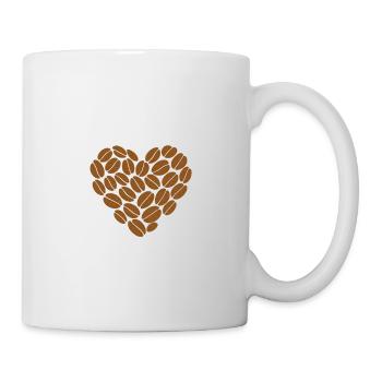 Energiegeladen nach dem Kaffee: Lass uns diese Motivation machen - Tasse - Weiß - Rechts