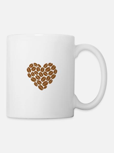 Plein d’énergie après le café, faisons cette motivation - Mug blanc - blanc