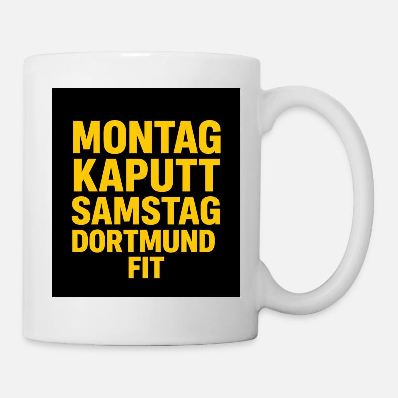 Dortmund  - Tasse - Weiß