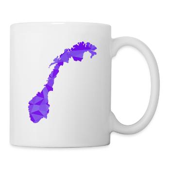 Norway - Norge - Norway - Flag - Scandinavia - Mug - white - Right