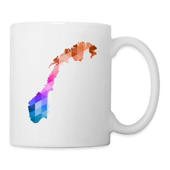 Norway - Norge - Norway - Flag - Scandinavia - Mug - white - Right