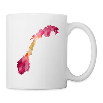 Norway - Norge - Norway - Flag - Scandinavia - Mug - white - Right