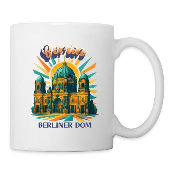 BERLINER DOM - Urban Retro Dreams Shirt - Tasse - Weiß - Rechts