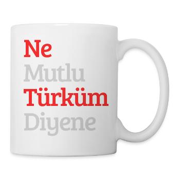 Turk - Tasse - Weiß - Rechts