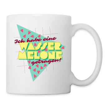 80s Dancing: I Carried a Watermelon - Mug - white - Right