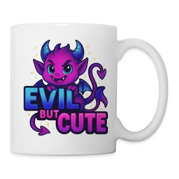 Mauvais? Seulement avec un astérisque. – Démon magique - Mug blanc - blanc - Droite