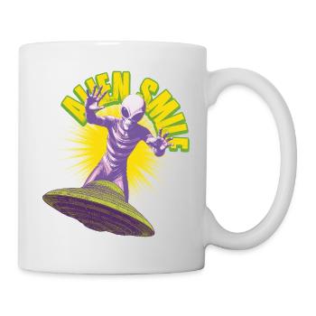 Extraterrestre sauveur - Mug blanc - blanc - Droite