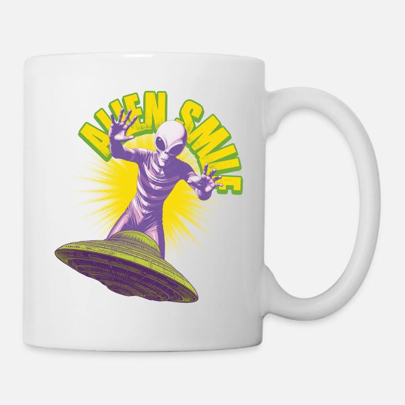 Extraterrestre sauveur - Mug blanc - blanc