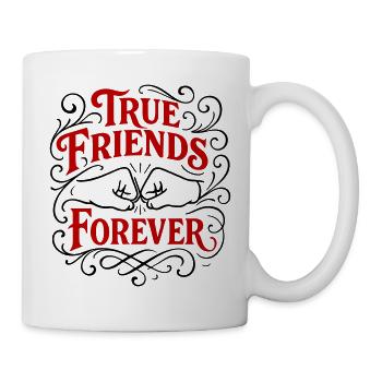Loyal friends forever - Mug - white - Right