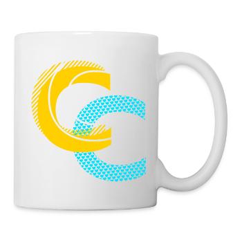 Lettre initiale C - Mug blanc - blanc - Droite