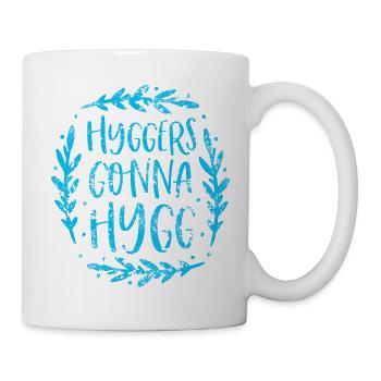 Hyggers va vers hygg - Mug blanc - blanc - Droite