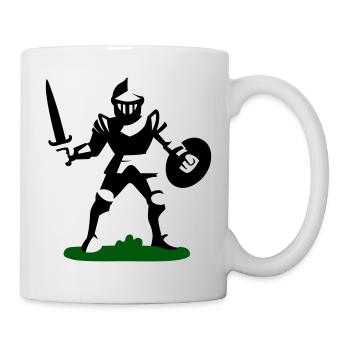 Ritter Spielzeug - Tasse - Weiß - Rechts
