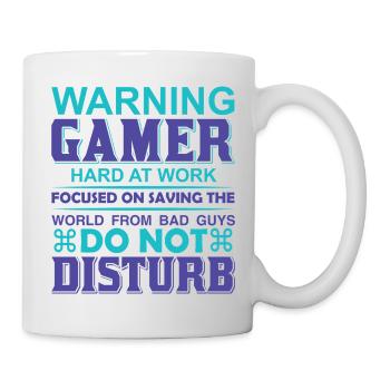 Mode joueur Ne pas déranger - Mug blanc - blanc - Droite