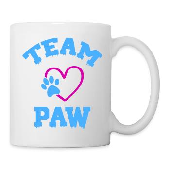 Logo de l’équipe Paws Heart - Mug blanc - blanc - Droite