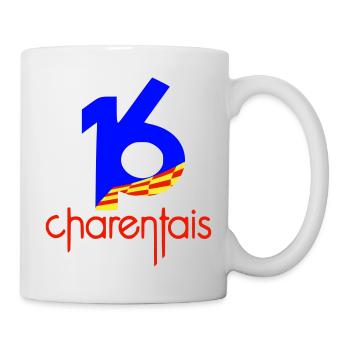 16 Charentais Blue Red - Mug - white - Right