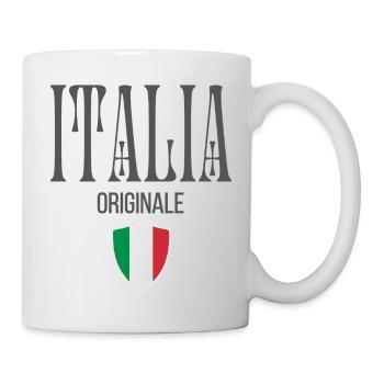 Original aus Italien, ich liebe Italien - Tasse - Weiß - Rechts