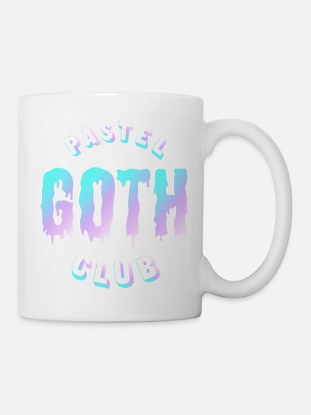 Pastel Goth Club - Tasse - Weiß