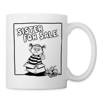 Annoying Sister Shirt hoodie sister for sale - Mug - white - Right