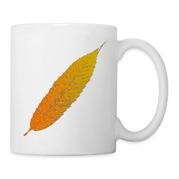 Autumn Leaf Gradient - Mug - white - Right
