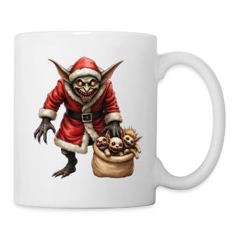 Gobelin de Noël avec des créatures - Mug blanc - blanc - Droite