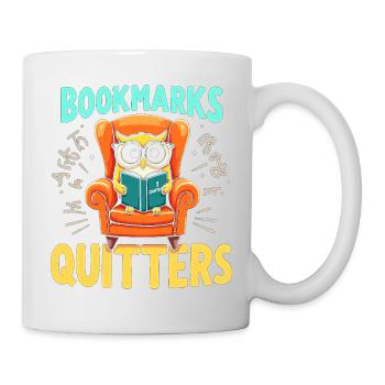 Owl Reader in Armchair Bookmarkers - Mug - white - Right