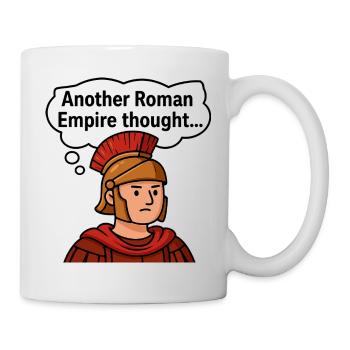 Guerrier romain - Mug blanc - blanc - Droite