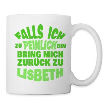 Jungesellenabschied Lisbeth - Tasse - Weiß - Rechts