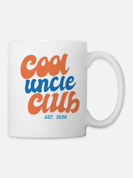 Cooler Onkel Club seit 2026 - Geschenkidee - Tasse - Weiß