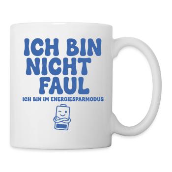 I'm Not Lazy Low Power Mode - Mug - white - Right