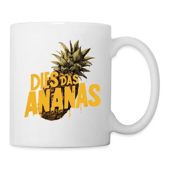 THIS THE PINEAPPLE – Funny Saying Pineapple - Mug - white - Right