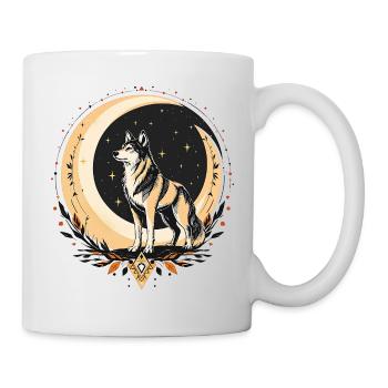 Boho Wolf - Mug - white - Right