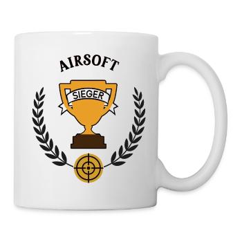 Airsoft Winner Airsoft Player Player Team Victory - Mug - white - Right