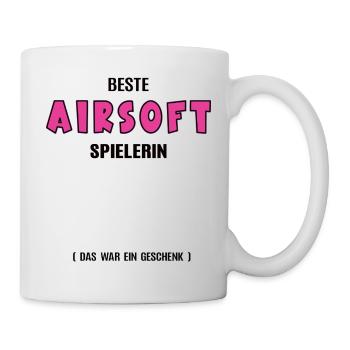 Airsoft Player Best Airsofter Birthday - Mug - white - Right