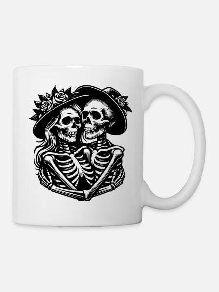 Couple d’horreur - Mug blanc - blanc