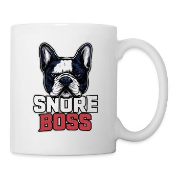 Lustiges Hundemotiv für Frenchie Fans - Tasse - Weiß - Rechts