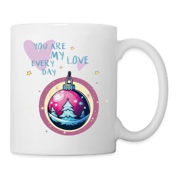 Christmas Ball Love - Mug - white - Right