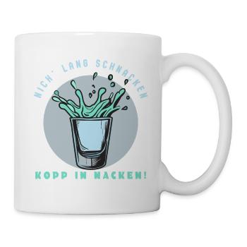 Nordischer Trinkspruch - Tasse - Weiß - Rechts