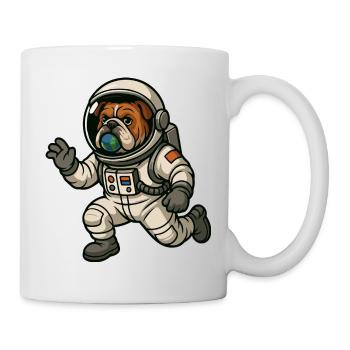 Astro Bulldog Explorer - Mug blanc - blanc - Droite