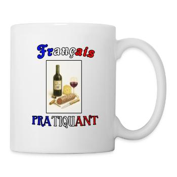 Practising French - Mug - white - Right