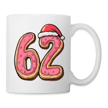 62 Number Cookie Christmas - Mug - white - Right