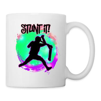 Scooter - Stunt it - Mug - white - Right