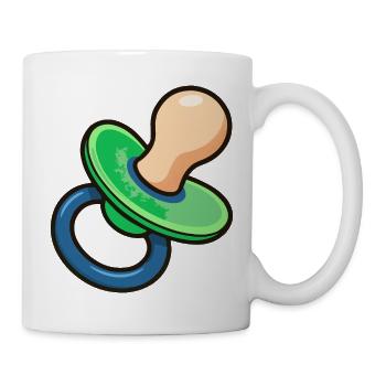 Pacifier Cartoon - Mug - white - Right