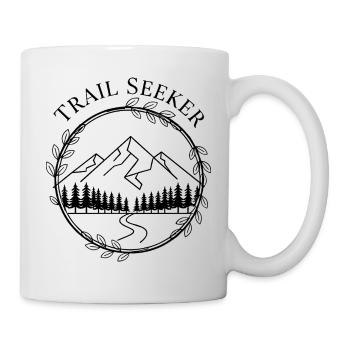 Trail Seeker – Naturpfad Edition - Tasse - Weiß - Rechts