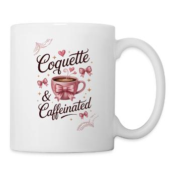 cute mugs coquette - Mug - white - Right