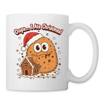 Keksi celebrates Christmas - Mug - white - Right