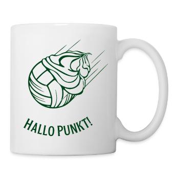 We welcome our first point - Mug - white - Right