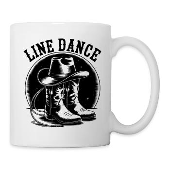 Line Dance Kids Cowboy - Mug - white - Right