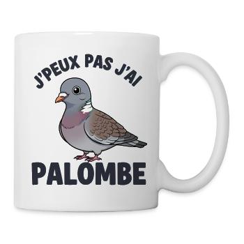 Chasseur Palombe Tradition Sud Ouest Palombière - Tasse - Weiß - Rechts