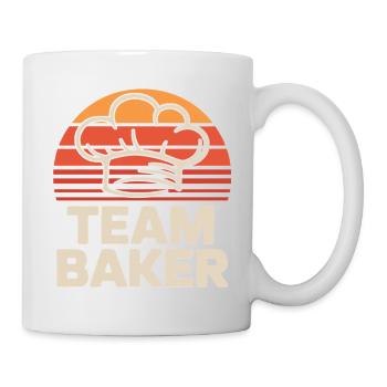 Team Baker Rétro - Mug blanc - blanc - Droite