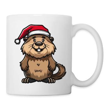 Beaver Christmas - Mug - white - Right